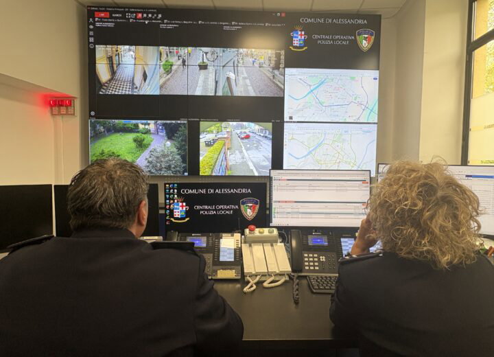 Ad Alessandria entra in funzione la nuova control room della Polizia Locale