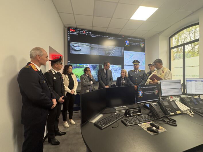 Ad Alessandria entra in funzione la nuova control room della Polizia Locale