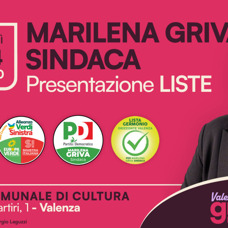 Elezioni Valenza: mercoledì la presentazione delle liste a sostegno di Marilena Griva