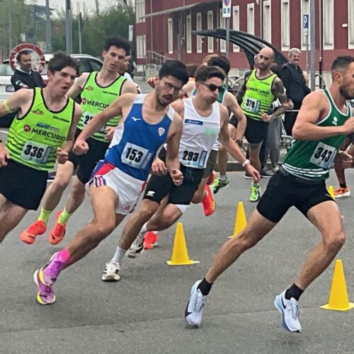 Mandrino e Gandolfi vincono la 5km di Alessandria Sud  Gaia Gagliardi migliora il primato piemontese assoluto
