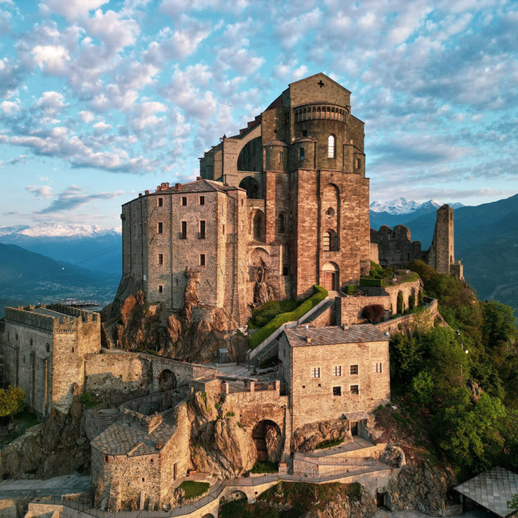 La foto della Sacra di San Michele tra le prime 10 al mondo della Wiki Loves Monuments