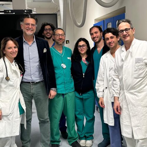 Operazione al cuore all’avanguardia al San Matteo di Pavia: impiantato il catetere più piccolo al mondo