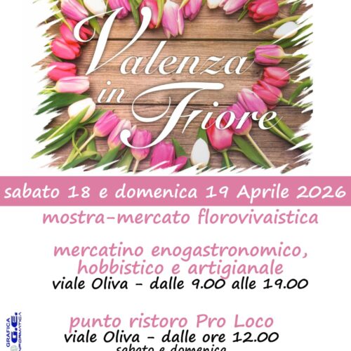 Valenza in Fiore: due giorni tra natura, gusto e artigianato nel cuore della città dell’oro