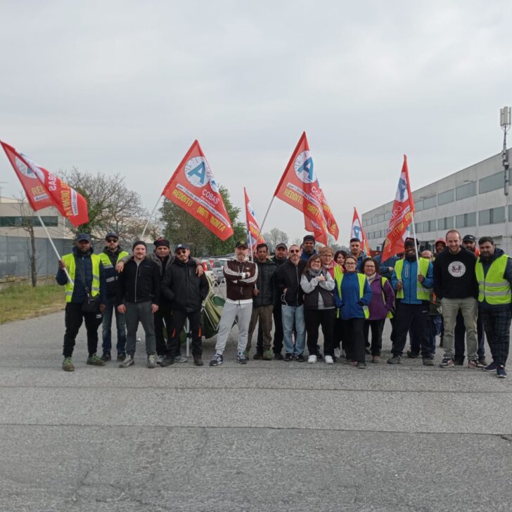 Sciopero lavoratori magazzino Colussi Tortona: “Rischio chiusura senza comunicazioni”