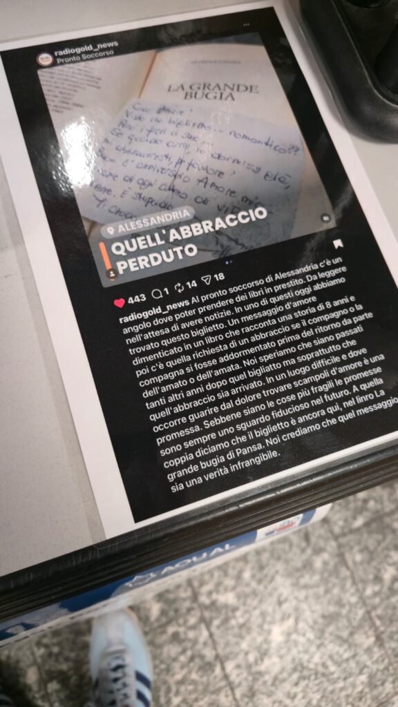 Post abbraccio perduto