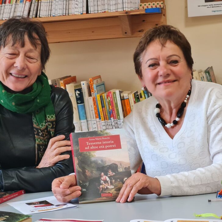 A Cascinagrossa il ritorno di Anna Maria Ronchi: in Biblioteca la presentazione di Tesserne istoria ed altre età potrei