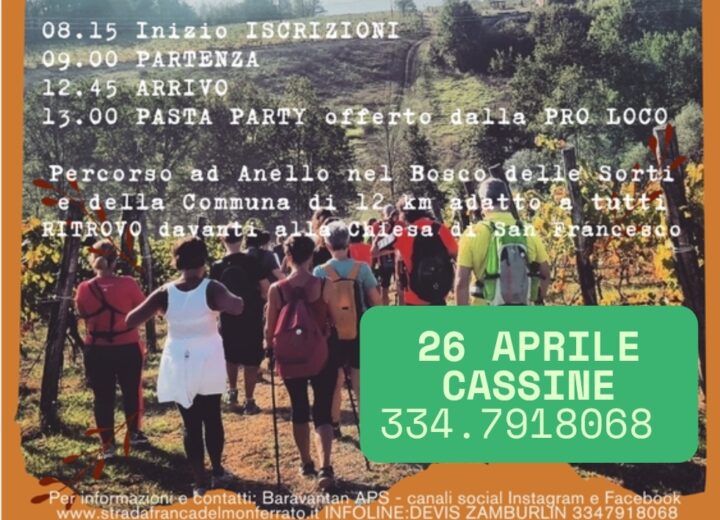 Domenica percorso ad anello nel “Bosco delle Sorti e della Communa”