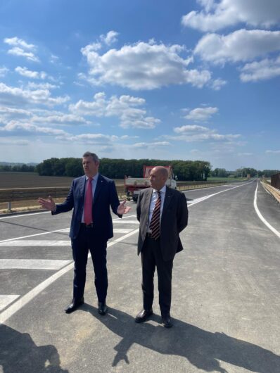 Aperto al traffico il primo tratto della tangenziale di Sezzadio