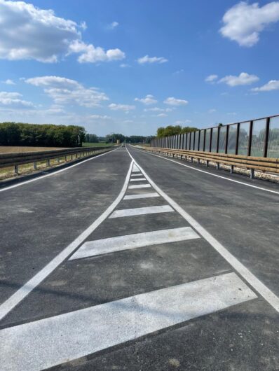 Aperto al traffico il primo tratto della tangenziale di Sezzadio