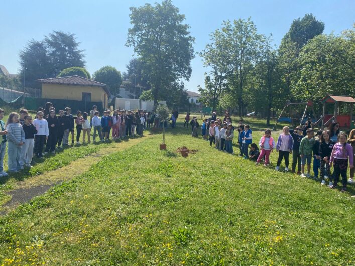 Prosegue il progetto Alberiamo Alessandria: a Litta Parodi altre quattro piantumazioni