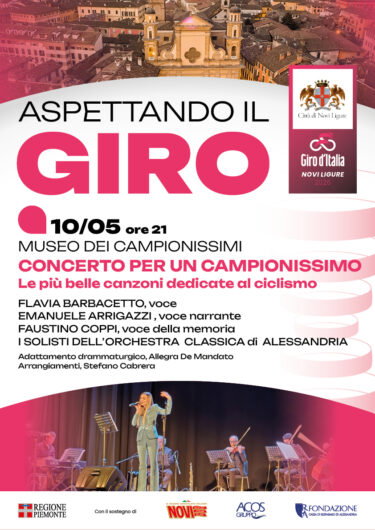 Novi aspetta il Giro: a maggio un una ciclopedalata e musica nel segno di Coppi