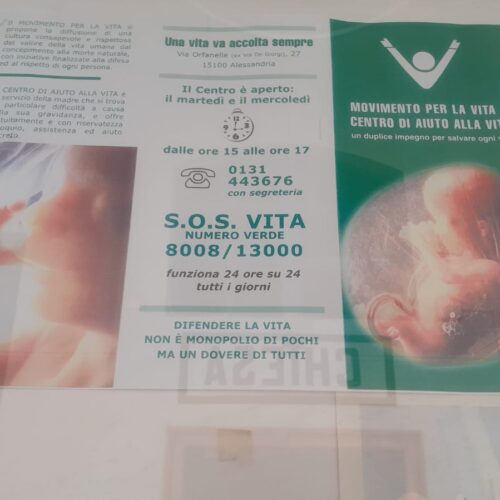 “Propaganda antiabortista” nella bacheca dell’ospedale. “Casa delle donne”: “Toglieteli”