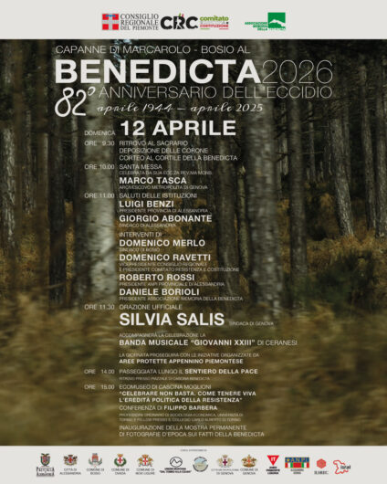 La sindaca di Genova Silvia Salis alla Benedicta per l’82° anniversario dell’eccidio