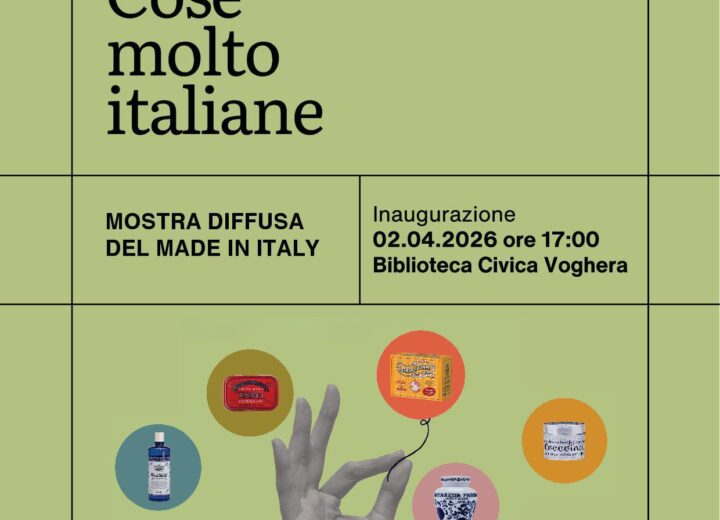 A Voghera la mostra permanente “Cose Molto Italiane” alla Biblioteca Ricottiana