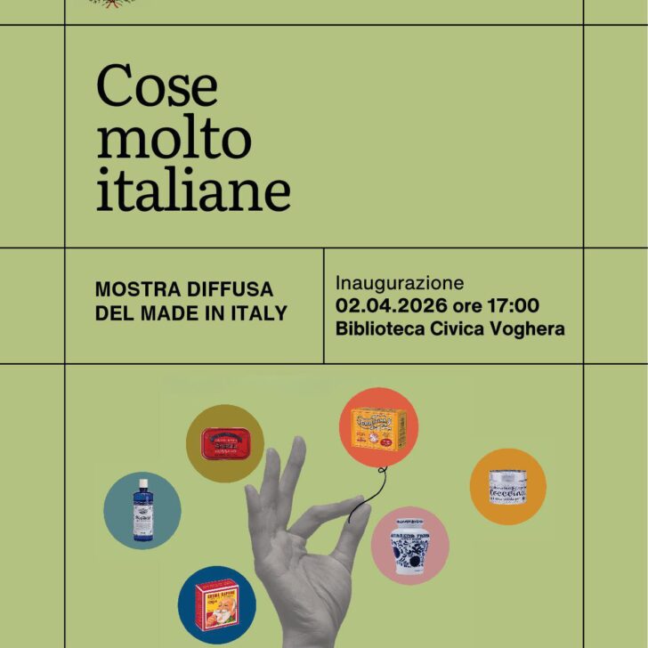A Voghera la mostra permanente “Cose Molto Italiane” alla Biblioteca Ricottiana