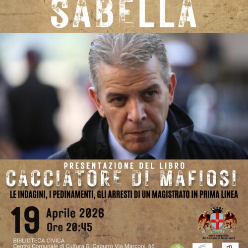 Domenica 19 il magistrato Alfonso Sabella a Novi per parlare della lotta a Cosa Nostra