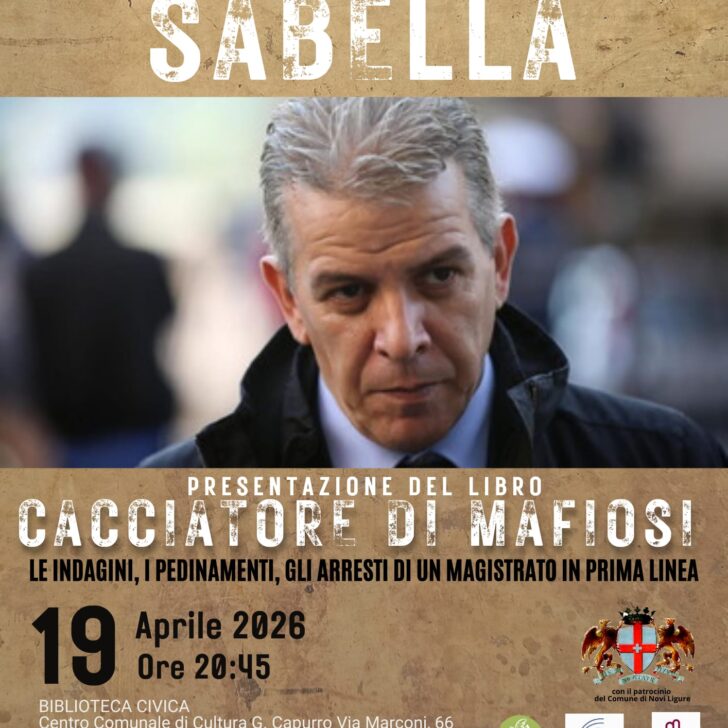 Domenica 19 il magistrato Alfonso Sabella a Novi per parlare della lotta a Cosa Nostra