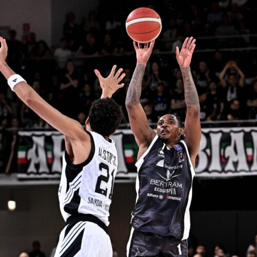 Bertram Derthona lotta ma si arrende alla Virtus Bologna: le V nere si impongono alla Nova Arena