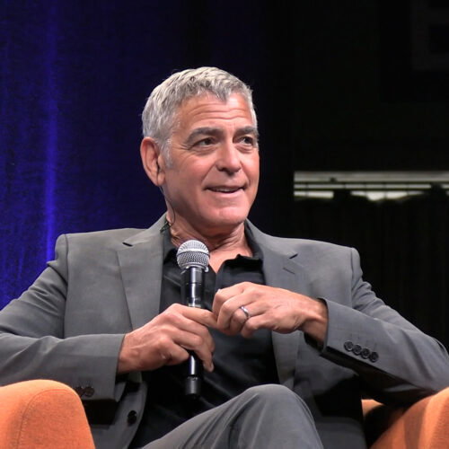 George Clooney a Cuneo: “Ho fiducia nei giovani, non ripeteranno i nostri errori”
