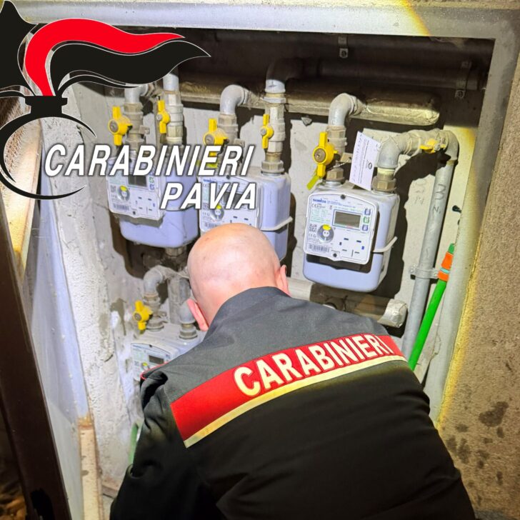 Controlli a Pavia: droga nascosta nei contatori del gas del centro storico