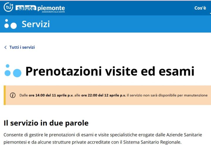 Ricette mediche digitali, aggiornamento del sistema. Nel weekend rallentamenti al CUP telefonico e stop ai servizi online