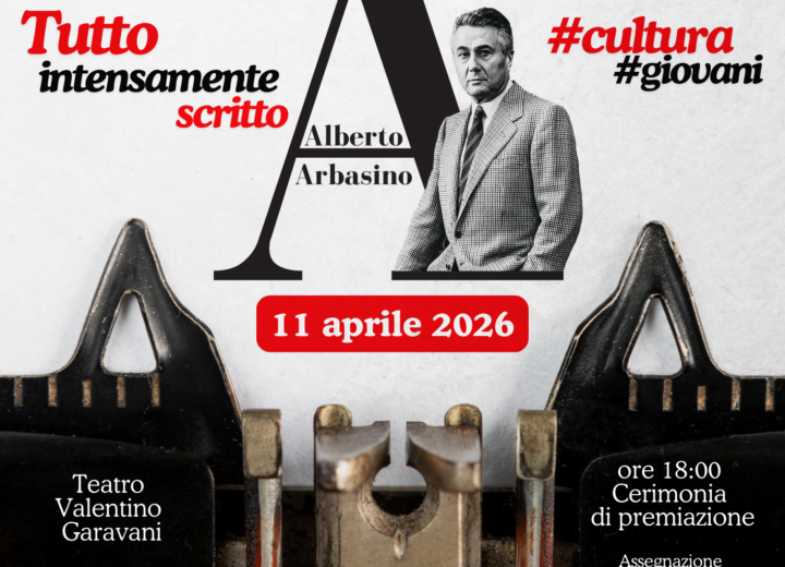 L’autore Damiano Michieletto Premio Arbasino 2026: sabato al Teatro Valentino Garavani di Voghera la consegna