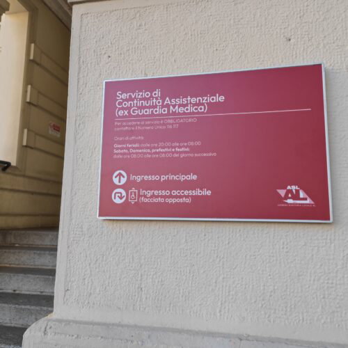 Attiva la nuova sede della ex Guardia Medica ad Alessandria, trasferita al Poliambulatorio Patria