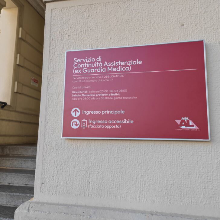 Attiva la nuova sede della ex Guardia Medica ad Alessandria, trasferita al Poliambulatorio Patria