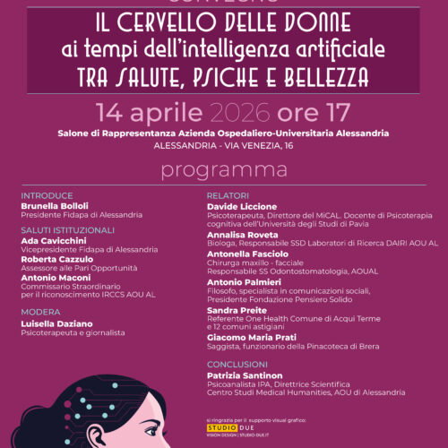 Donne, tecnologia e identità: all’Ospedale di Alessandria un incontro sull’impatto dell’intelligenza artificiale