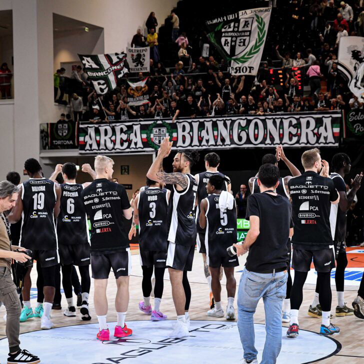 Bertram Derthona-Virtus Bologna alla Nova Arena: navette gratis per i tifosi