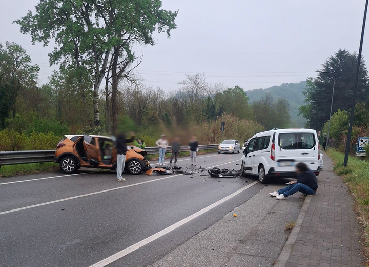 Scontro nell’ovadese: statale 456 del turchino temporaneamente chiusa