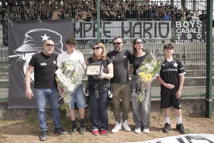 Calcio, il Casale ricorda il tifoso ed ex calciatore Mario Fassino: “Per sempre”