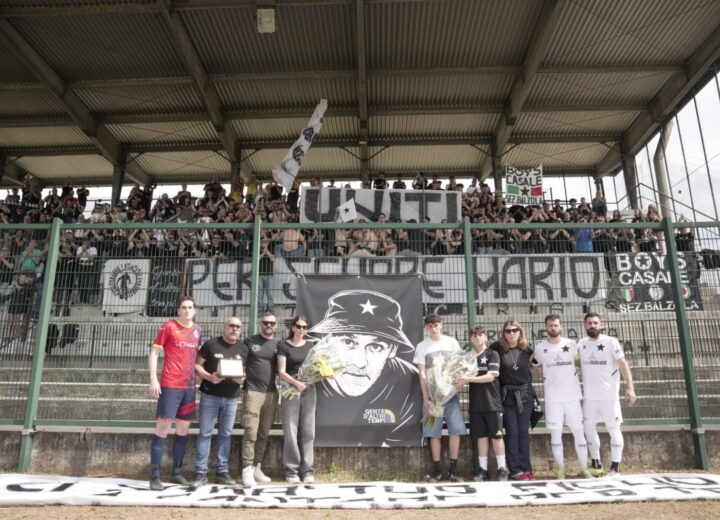 Calcio, il Casale ricorda il tifoso ed ex calciatore Mario Fassino: “Per sempre”