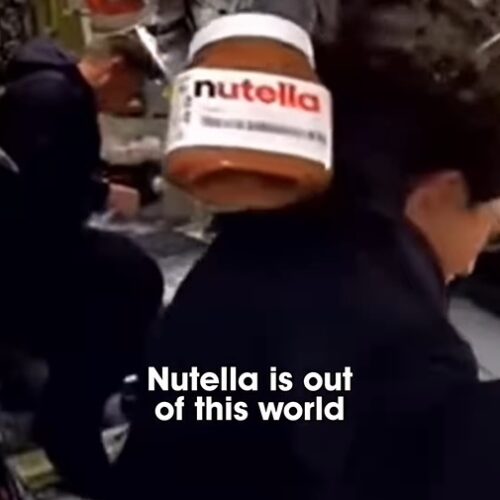 La Nutella nello spazio: il barattolo su Orion conquista la Luna, e il web