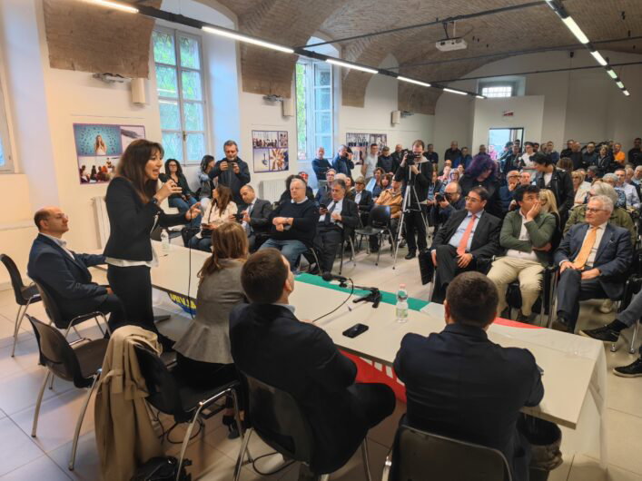 Il sindaco di Voghera Garlaschelli si ricandida con il centrodestra: “L’amministrazione del fare”