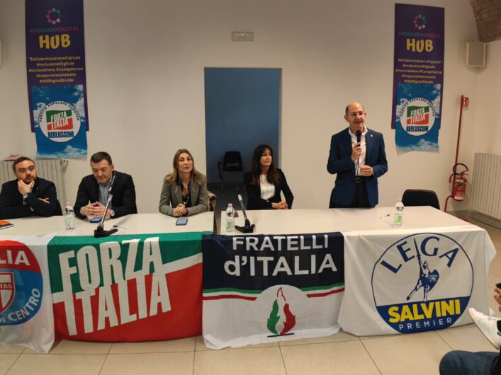 Il sindaco di Voghera Garlaschelli si ricandida con il centrodestra: “L’amministrazione del fare”