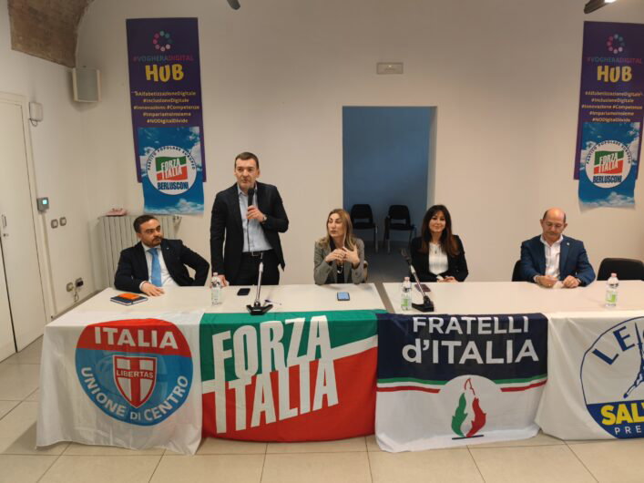 Il sindaco di Voghera Garlaschelli si ricandida con il centrodestra: “L’amministrazione del fare”