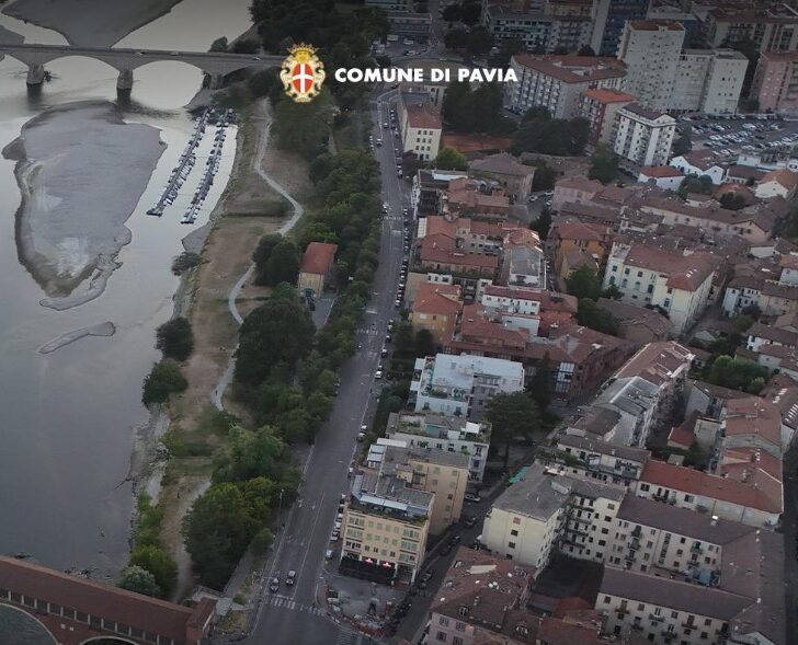 Pavia, lavori sul Lungoticino: stop al traffico notturno per una settimana