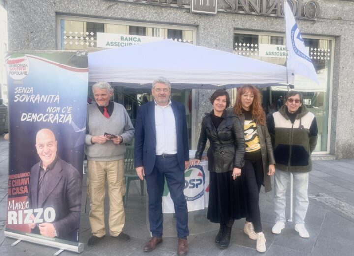 Elezioni Valenza: Pierluigi Giordano si candida a sindaco per il partito Democrazia Sovrana Popolare