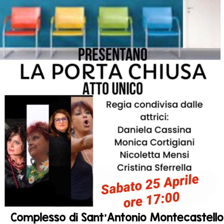 Sabato a Montecastello lo spettacolo delle Kiss’à “La porta chiusa”