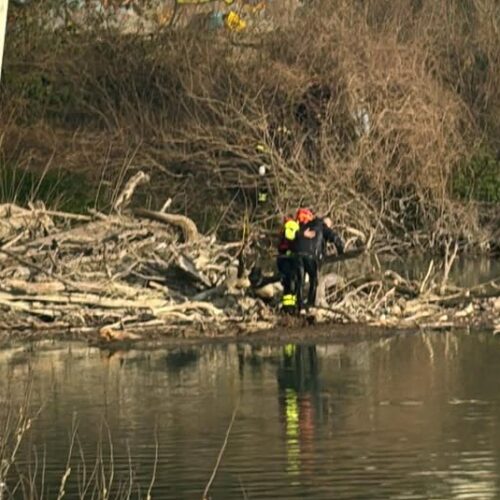 Uomo si getta dal ponte Tiziano di Alessandria: soccorso dai Vigili del Fuoco. È vivo