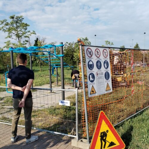 Al Parco Baratta di Voghera partita la riqualificazione dell’area fitness: nuovi spazi per sport e tempo libero