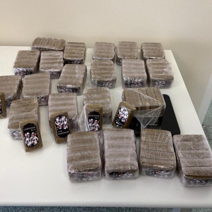 Operazione della Mobile: sequestrati 11 chili di hashish