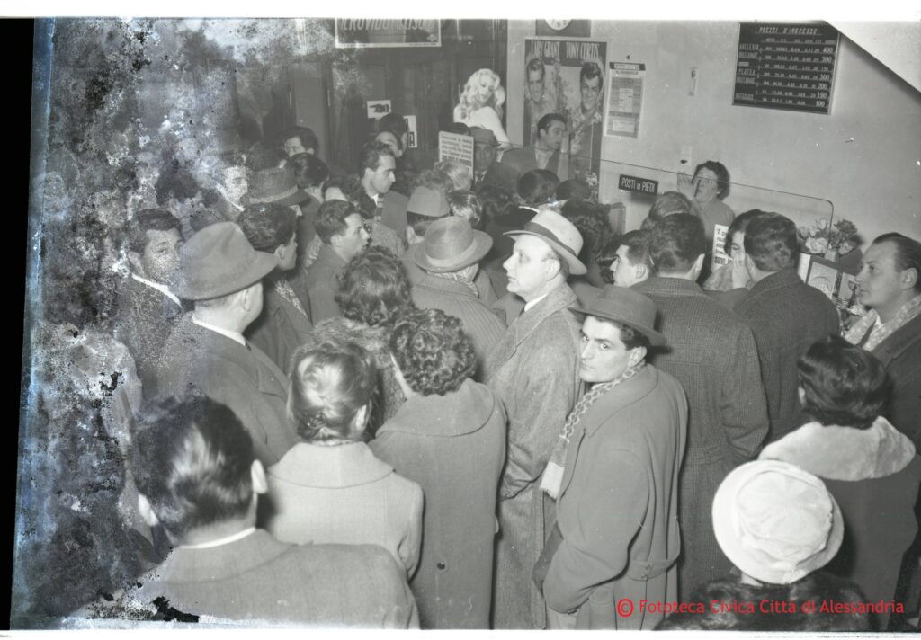 Film La Dolce Vita Alessandria 1960 Fototeca civica Alessandria