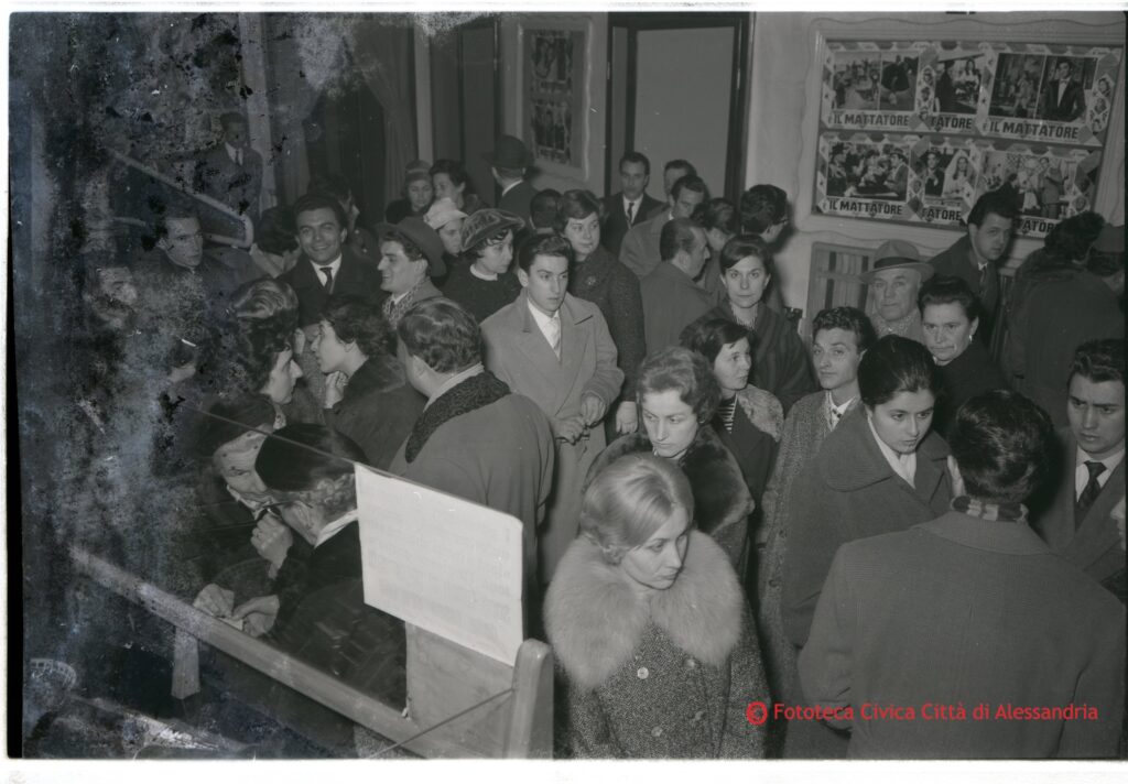 Film La Dolce Vita Alessandria 1960 Fototeca civica Alessandria