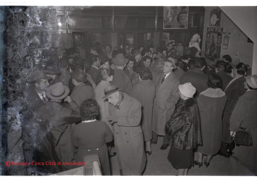 Film La Dolce Vita Alessandria 1960 Fototeca civica Alessandria