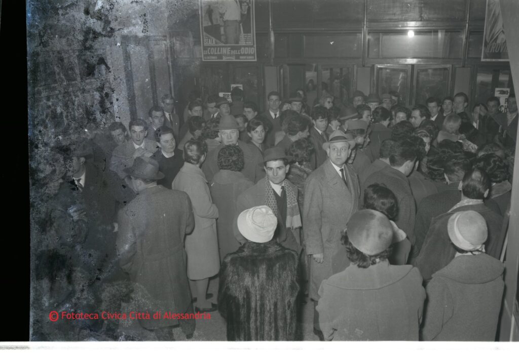 Film La Dolce Vita Alessandria 1960 Fototeca civica Alessandria