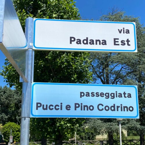 La pista ciclo-pedonale che unisce Quattordio a Felizzano intitolata a “Pucci e Pino Codrino”