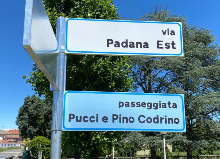 La pista ciclo-pedonale che unisce Quattordio a Felizzano intitolata a “Pucci e Pino Codrino”