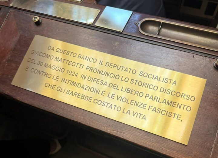 Il posto del coraggio e della Storia: Matteotti siederà per sempre a Montecitorio